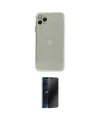 ieg™ iPhone 11 Pro Kılıf Ahenk Doku - Siyah 3D Antistatik Hayalet Cam Ekran Koruyucu