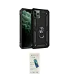ieg™ iPhone 11 Pro Kılıf Ahenk Klasik Koleksiyonu - Şeffaf Pasifik Cam Ekran Koruyucu