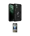 ieg™ iPhone 11 Pro Kılıf Ahenk Klasik Koleksiyonu - Siyah 34D Hayalet Izgaralı Cam