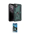 ieg™ iPhone 11 Pro Kılıf Ahenk Klasik Koleksiyonu - Siyah 34D Izgaralı Cam