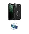 ieg™ iPhone 11 Pro Kılıf Ahenk Klasik Koleksiyonu - Siyah 3D Antistatik Seramik Nano Ekran Koruyucu