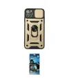 ieg™ iPhone 11 Pro Kılıf Ahenk Klasik - Siyah 34D Izgaralı Cam