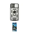 ieg™ iPhone 11 Pro Kılıf Ahenk Klasik - Siyah 34D Izgaralı Cam
