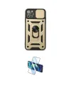 ieg™ iPhone 11 Pro Kılıf Ahenk Klasik - Siyah 3D Antistatik Cam Ekran Koruyucu