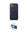 ieg™ iPhone 11 Pro Kılıf Ahenk Klasik - Siyah 3D Antistatik Cam Ekran Koruyucu