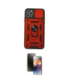 ieg™ iPhone 11 Pro Kılıf Ahenk Klasik - Siyah 3D Antistatik Mat Seramik Nano Ekran Koruyucu