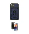 ieg™ iPhone 11 Pro Kılıf Ahenk Klasik - Siyah 3D Antistatik Mat Seramik Nano Ekran Koruyucu