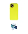 ieg™ iPhone 11 Pro Kılıf Ahenk Serisi - Siyah 3D Antistatik Cam Ekran Koruyucu
