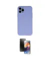 ieg™ iPhone 11 Pro Kılıf Ahenk Serisi - Siyah 3D Antistatik Mat Seramik Nano Ekran Koruyucu