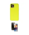 ieg™ iPhone 11 Pro Kılıf Ahenk Serisi - Siyah 3D Antistatik Mat Seramik Nano Ekran Koruyucu