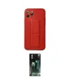 ieg™ iPhone 11 Pro Kılıf Akış Doku - Şeffaf 360 Full Body Arka Koruyucu