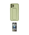 ieg™ iPhone 11 Pro Kılıf Akış Doku - Siyah 34D Hayalet Izgaralı Cam