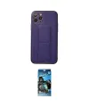 ieg™ iPhone 11 Pro Kılıf Akış Doku - Siyah 34D Izgaralı Cam