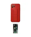 ieg™ iPhone 11 Pro Kılıf Akış Doku - Siyah 360 Mat Full Body Arka Koruyucu