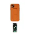ieg™ iPhone 11 Pro Kılıf Akış Doku - Siyah 360 Mat Full Body Arka Koruyucu