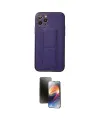 ieg™ iPhone 11 Pro Kılıf Akış Doku - Siyah 3D Antistatik Mat Seramik Nano Ekran Koruyucu