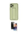 ieg™ iPhone 11 Pro Kılıf Akış Doku - Siyah 3D Antistatik Mat Seramik Nano Ekran Koruyucu