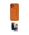 ieg™ iPhone 11 Pro Kılıf Akış Doku - Siyah 3D Antistatik Mat Seramik Nano Ekran Koruyucu