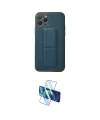 ieg™ iPhone 11 Pro Kılıf Akış Doku - Siyah 3D Antistatik Seramik Nano Ekran Koruyucu