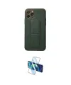 ieg™ iPhone 11 Pro Kılıf Akış Doku - Siyah 3D Antistatik Seramik Nano Ekran Koruyucu