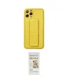 ieg™ iPhone 11 Pro Kılıf Akış Doku - Siyah Mat Seramik Nano Ekran Koruyucu