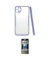ieg™ iPhone 11 Pro Kılıf Atlas Asil Serisi - Siyah 34D Hayalet Izgaralı Cam