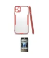 ieg™ iPhone 11 Pro Kılıf Atlas Asil Serisi - Siyah 34D Hayalet Izgaralı Cam