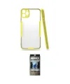 ieg™ iPhone 11 Pro Kılıf Atlas Asil Serisi - Siyah 34D Hayalet Izgaralı Cam