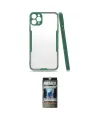 ieg™ iPhone 11 Pro Kılıf Atlas Asil Serisi - Siyah 34D Hayalet Izgaralı Cam