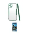 ieg™ iPhone 11 Pro Kılıf Atlas Asil Serisi - Siyah 34D Izgaralı Cam