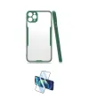 ieg™ iPhone 11 Pro Kılıf Atlas Asil Serisi - Siyah 3D Antistatik Cam Ekran Koruyucu