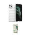 ieg™ iPhone 11 Pro Kılıf Atlas Koleksiyonu - Siyah 20D Premium Cam Ekran Koruyucu