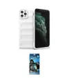ieg™ iPhone 11 Pro Kılıf Atlas Koleksiyonu - Siyah 34D Izgaralı Cam