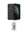 ieg™ iPhone 11 Pro Kılıf Atlas Koleksiyonu - Siyah Polymer Nano Ekran Koruyucu