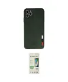 ieg™ iPhone 11 Pro Kılıf Doruk Asil Koleksiyonu - Siyah 20D Premium Cam Ekran Koruyucu