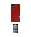 ieg™ iPhone 11 Pro Kılıf Doruk Asil Koleksiyonu - Siyah 34D Hayalet Izgaralı Cam