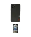 ieg™ iPhone 11 Pro Kılıf Doruk Asil Koleksiyonu - Siyah 34D Hayalet Izgaralı Cam