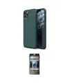 ieg™ iPhone 11 Pro Kılıf Doruk Klasik Özel Seri - Siyah 34D Hayalet Izgaralı Cam