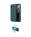ieg™ iPhone 11 Pro Kılıf Doruk Klasik Özel Seri - Siyah 3D Antistatik Cam Ekran Koruyucu