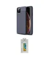 ieg™ iPhone 11 Pro Kılıf Doruk Klasik Özel Seri - Siyah Polymer Nano Ekran Koruyucu