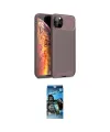 ieg™ iPhone 11 Pro Kılıf Eksen Form Prime - Siyah 34D Izgaralı Cam