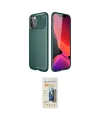 ieg™ iPhone 11 Pro Kılıf Eksen Form Prime - Siyah 6D Mat Seramik Hayalet Nano Ekran Koruyucu