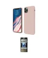 ieg™ iPhone 11 Pro Kılıf Kozmos Yansıma Özel Seri - Siyah 34D Hayalet Izgaralı Cam