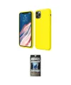ieg™ iPhone 11 Pro Kılıf Kozmos Yansıma Özel Seri - Siyah 34D Hayalet Izgaralı Cam