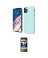 ieg™ iPhone 11 Pro Kılıf Kozmos Yansıma Özel Seri - Siyah 34D Hayalet Izgaralı Cam