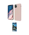 ieg™ iPhone 11 Pro Kılıf Kozmos Yansıma Özel Seri - Siyah 34D Izgaralı Cam