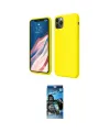 ieg™ iPhone 11 Pro Kılıf Kozmos Yansıma Özel Seri - Siyah 34D Izgaralı Cam