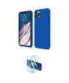 ieg™ iPhone 11 Pro Kılıf Kozmos Yansıma Özel Seri - Siyah 3D Antistatik Cam Ekran Koruyucu