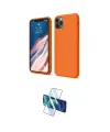 ieg™ iPhone 11 Pro Kılıf Kozmos Yansıma Özel Seri - Siyah 3D Antistatik Cam Ekran Koruyucu