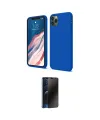 ieg™ iPhone 11 Pro Kılıf Kozmos Yansıma Özel Seri - Siyah 3D Antistatik Hayalet Cam Ekran Koruyucu